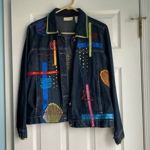 Unique Marsh Landing Denim Jacket
